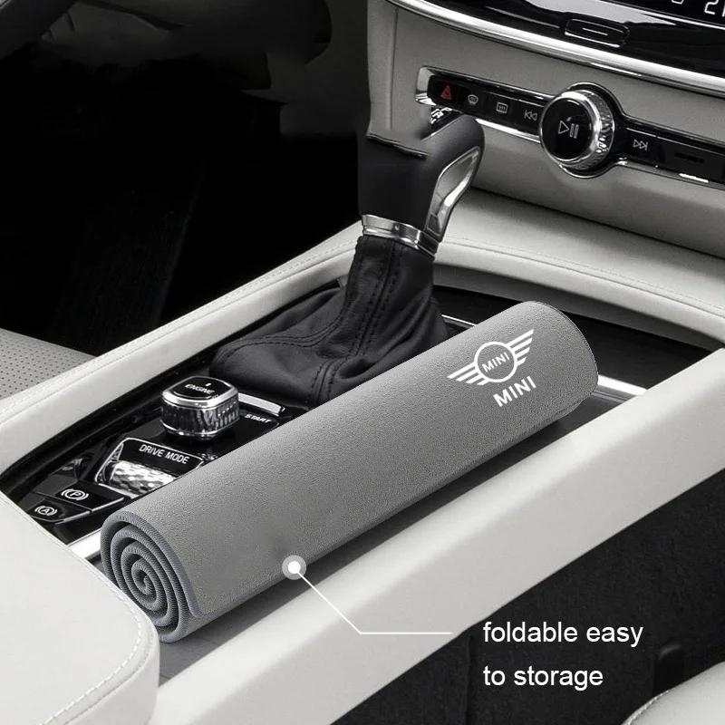1Pcs Microfiber Towel Car Styling Cleaning Rag Cloth For Mini Cooper JCW Works F54 F55 F56 F57 F60 R50 R52 R53 R55 R56 R57 R58 w0