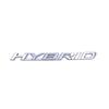HYBRID new old style logo for l222 ES200 GS350 RX NX300 GX LS CT Hybrid body refit accessories side door rear trunk labelimg 222l