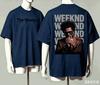 The Weeknd для Подарка Фанатам Футболка Мужская Женская Харадзюку Оверсайз Унисекс Короткий Рукав Уличная одежда Высокое качество Для Пар Классическая Мягкая Ретро Мода
