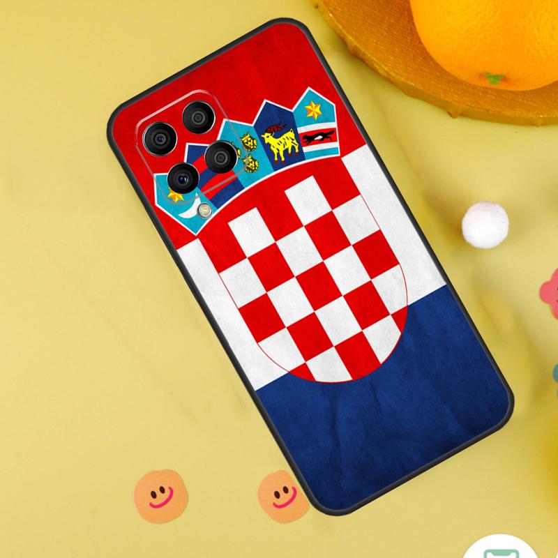 Croatia Flag Case For Samsung Galaxy M13 M14 M54 M23 M16 M11 M21 M31 M20 M34 M52 M32 M12 M36 M56 M15 M55