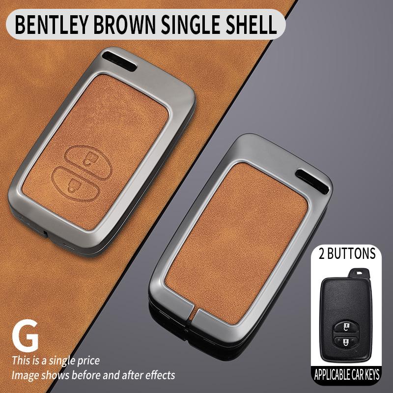 Защитная оболочка и пряжка для старых моделей Toyota: Чехол для ключей Prado, Crown, Reiz, Land Cruiser, Prius