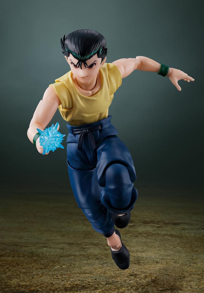 TAMASHII NATIONS Yu Yu Hakusho Yusuke Urameshi примерно 145 мм окрашенная подвижная фигурка SHFiguarts PVC&ABS