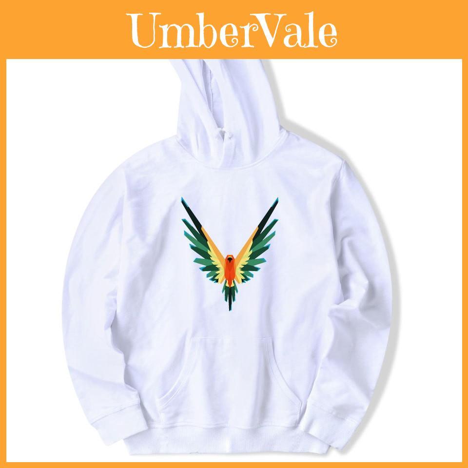 Homme Sweat à Capuche Logan Paul Be A Maverick Bird Femme Sweatshirts Pull Veste