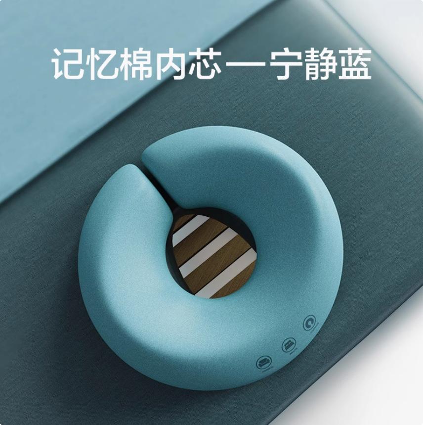 [Двусторонний массажный валик] 1 шт. Двусторонний U-образный массажный валик | Сверхпрочная мягкая подушка для лица/в положении лежа на животе для спа, процедур для лица, салонного/постельного использования | Чехол на молнии