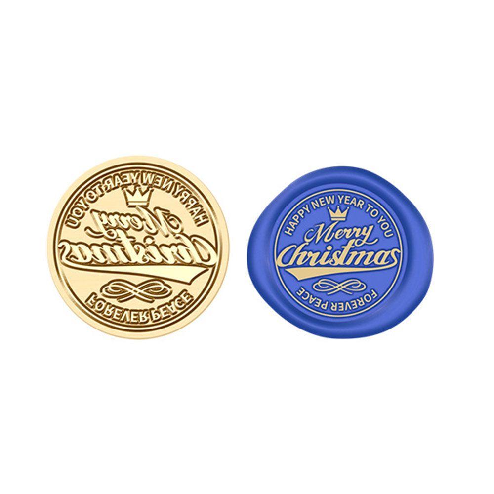 Фестиваль снежинок Ретро Винтаж Рождественская серия Медная латунная печать сургучной печатью