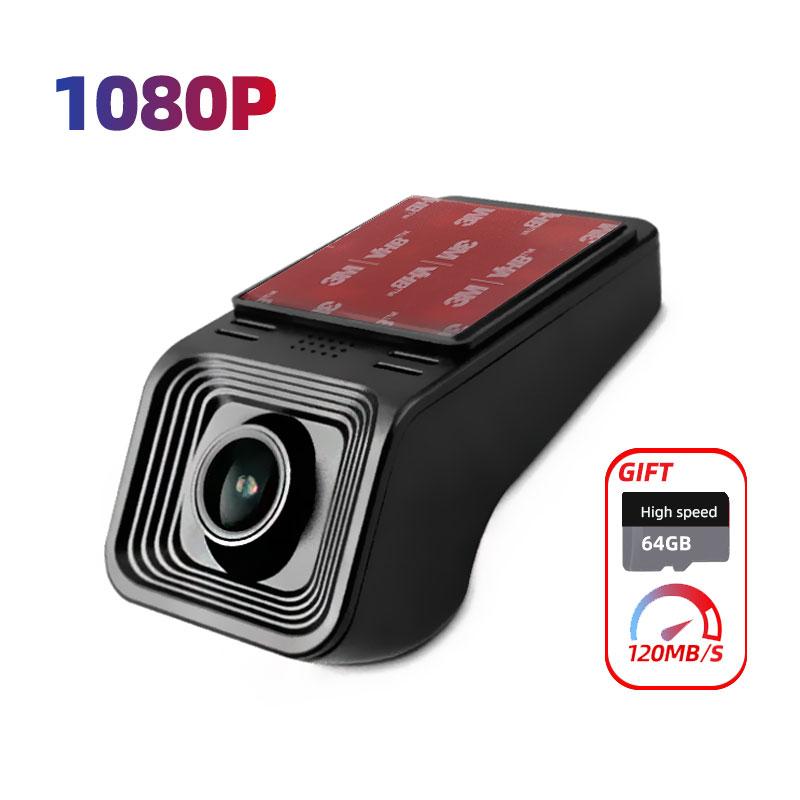 USB Full HD 1080P Видеорегистратор ADAS Автомобильный DVR Dashcam DVRs Видео USB SD-карта 32G 64G Автоматический регистратор для Android Плеера DVD