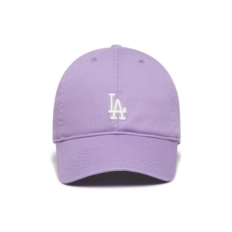 MLB Cotton Baseball Caps Unisex Purple Fashion 3ACP7701N-07LDS
