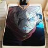 Jujutsu Kaisen Battle Blanket, Cozy Throw for Sofa Bed, Ideal Gift for Anime Enthusiasts.chl