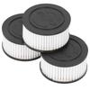 3PCS White and Black Chainsaw Air Filter for Stihl MS251 MS261 MS271 MS291 MS311 MS381 MS391