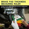 8-в-1 Автомобильный измеритель толщины тормозных колодок, линейка, щуп