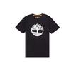 Casual Breathable Short Sleeve Logo T-Shirt Men Tops Black A6281-001