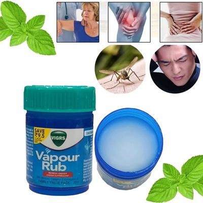Белый охлаждающий бальзам для паров, мазь от комаров, головная боль, зубная боль, боль в животе, головокружение, эфирное масло, тигровый бальзам