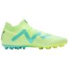 Puma Future Ultimate Round Toe Lace-Up MG (Rubber Short Stud) Soccer Shoes Men Soccer Shoes Yellow Green 107168-03