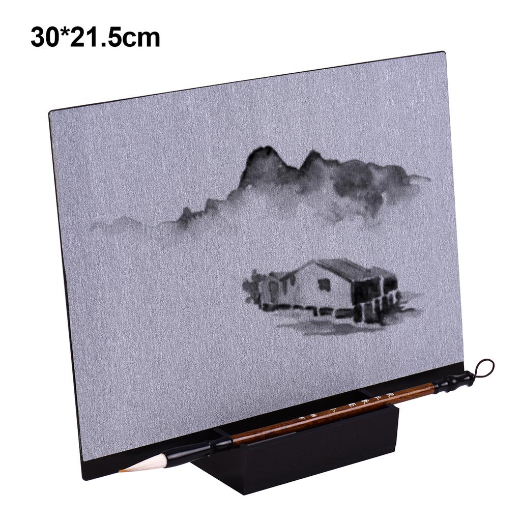Reusable Buddha Board Artist Board Paint with Water Brush & Stand Release Pressure Relaxation