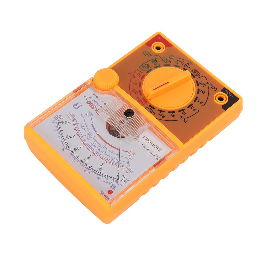 Multimeter High Definition Scale Multiple Measuring Ranges Humanized Design Small Safe Pointer Multimeter