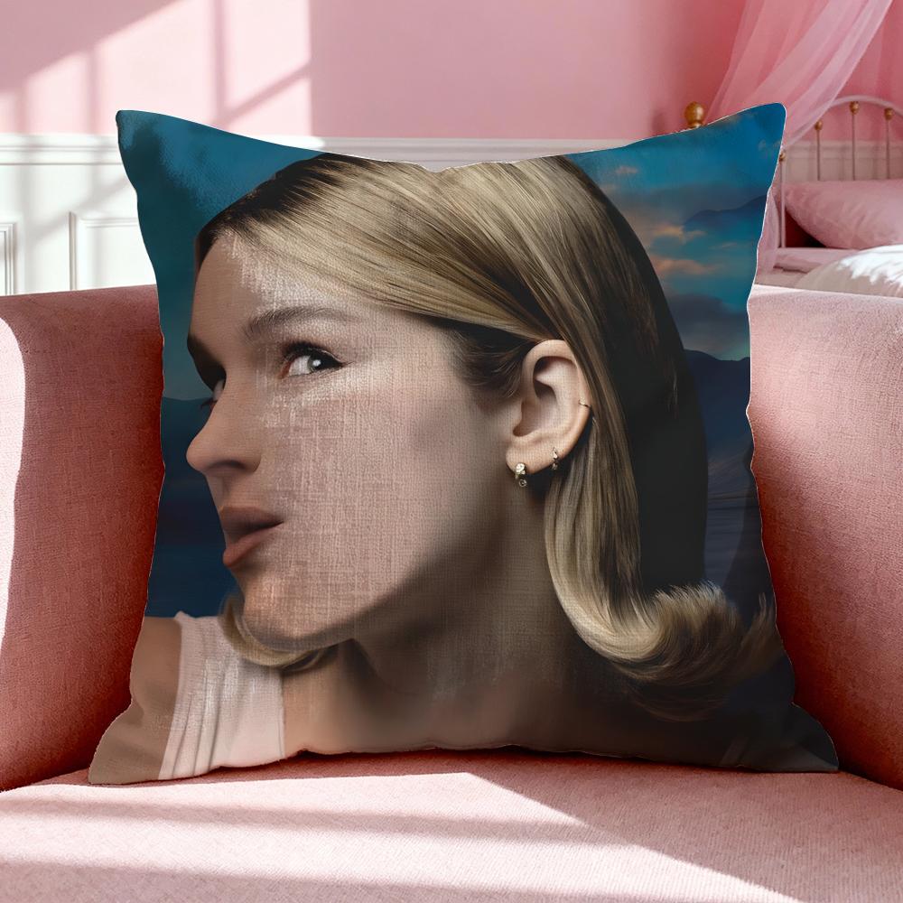 Singer PPommelien Thijs Cushion Cover Breathable Linen Pillowcase Summer Odorless EcoFriendly Invisible Zipper Washable