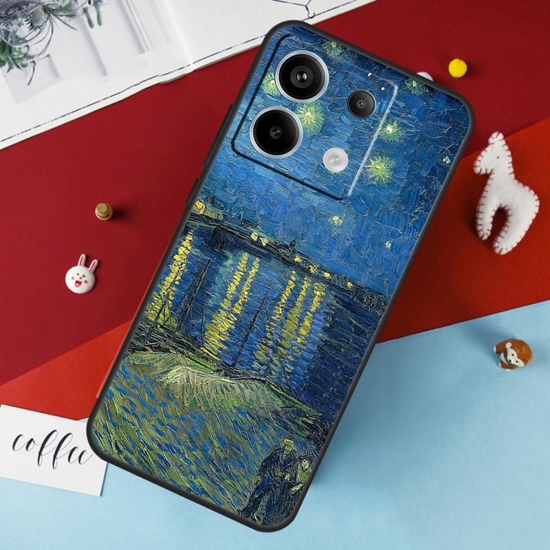 Van Gogh Starry Night Case For Xiaomi Redmi Note 12 11 10 9 8 13 Pro Plus 12S 11S 10S 9S 10A 9C 10C 12C 13C Cover