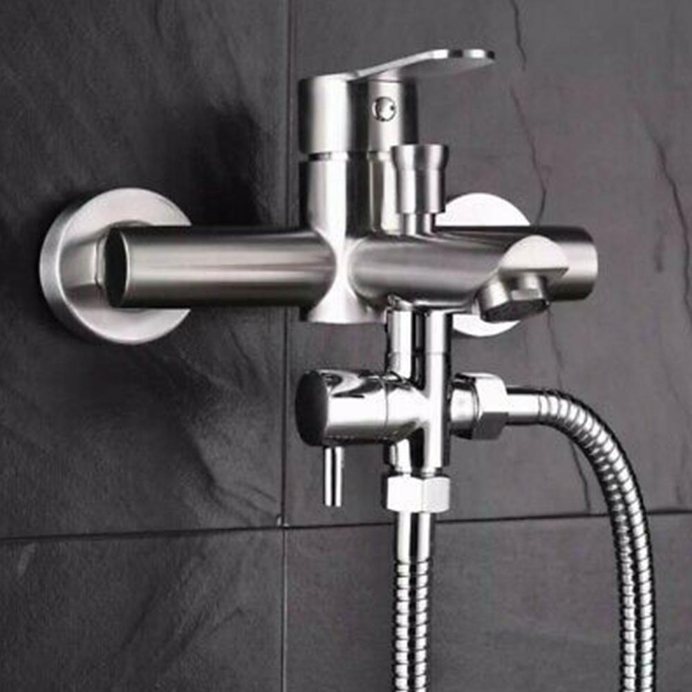 Переключающий клапан 4-точечный душевой лейки угловой клапан тройник ванна