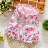 Spring And Autumn Children 'S Clothing Baby Girls Flowers Hoodie Cheaters 