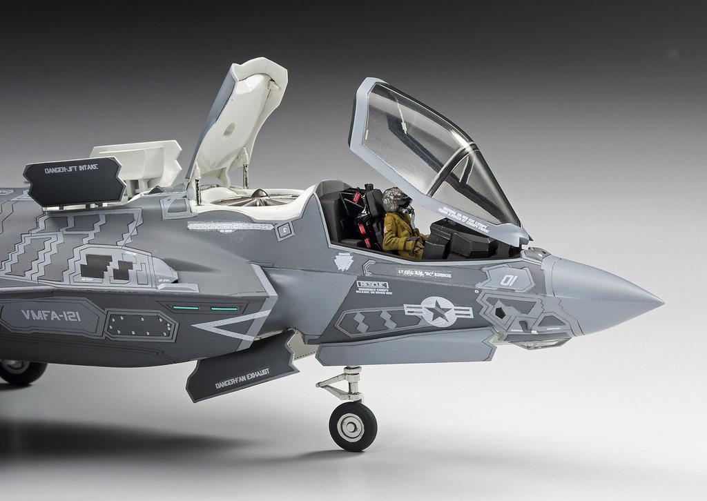 Hasegawa Пластиковая модель морской пехоты Lightning 2 B типа E46 1/72 США. F-35 США