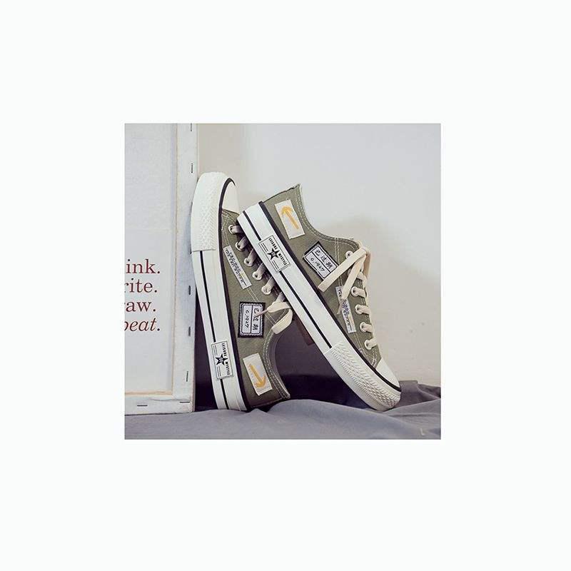 Мужские летние льняные слипоны из парусины - Повседневные дышащие кеды в корейском стиле