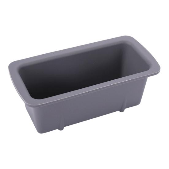 Silicone Loaf Pan Rectangular Cake Mold Large Baking Tray for Toast Bread Desserts High-temperature Resistant Bakeware
