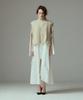 Meuameu Asymmetric Logo Long Shirt