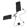 2 in 1 5V USB Electric Heating Pad Neck Lumbar Vest Warmer Heater Cloth