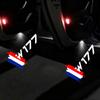 2PCS LED Car Door Welcome Lights for Mercedes Benz A Class W177 2013‑2024 Ghost Shadow Courtesy Projector Lamps Auto Accessories