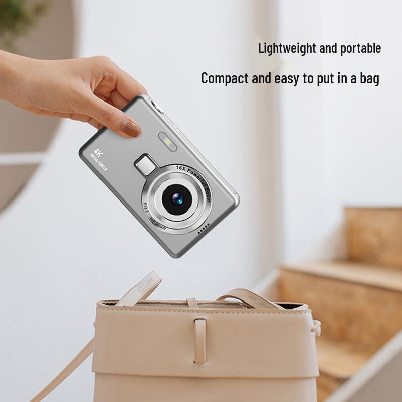 Compact Retro Digital HD Camera for Students and Parties