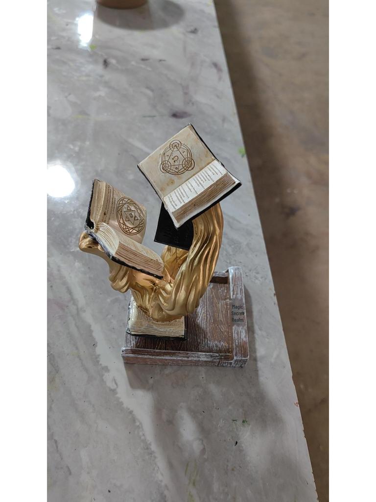 Украшение из смолы «Башня с волшебными кубиками» — декоративный дизайн ручной работы