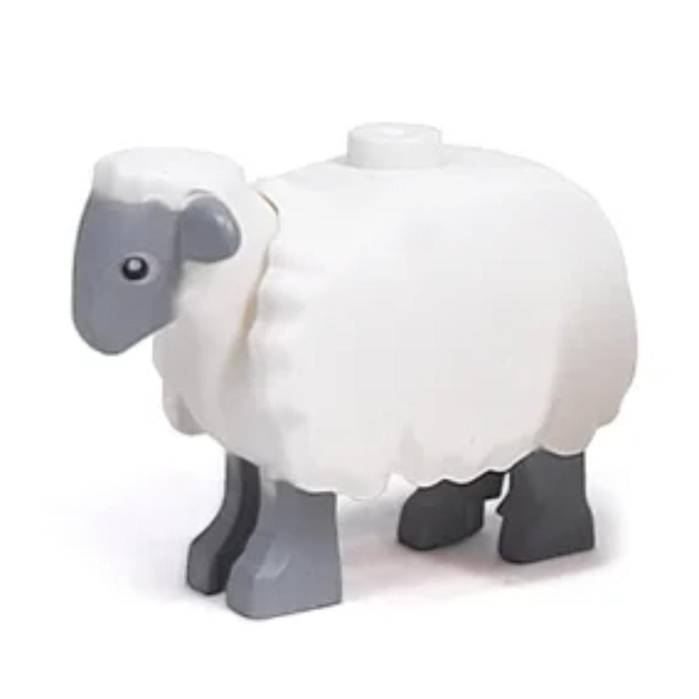 Животные Строительные Блоки Город Маленькие Большие Украшения Панда Собака Овца Свинья Корова Зоопарк Олень Монстр Крокодил Тигр Волк Орел Подарок Мальчику Игрушка