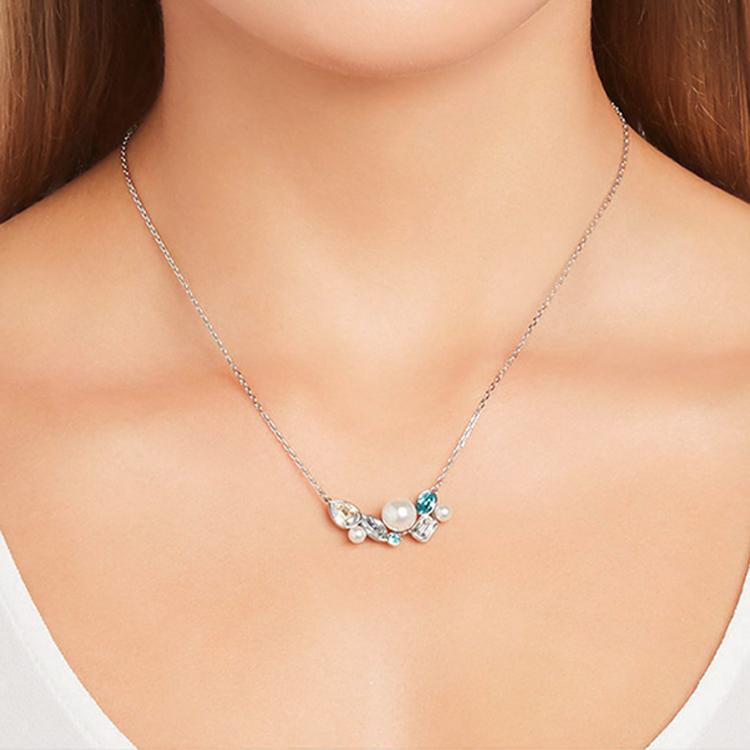 Swarovski Colorful Crystal Necklace Women necklaces Multicolor 5205005