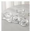 Hollow Wax Holder Round Glass Candle Holder New Candle Holder Glass Tea Light  Wedding