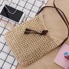 Mini Retro Wicker Women Handbag Bags Totes Summer Beach Straw Woven Rattan Satchel Bag