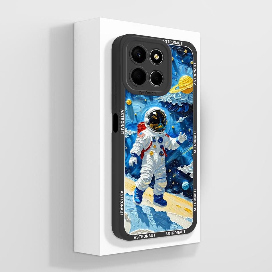 Чехол для Honor X8 X8B X8A Креативный чехол с рисунком для HonorX8B Honor X 8 5G Funda Мягкий жидкий силикон Защита от падения Задняя крышка телефона