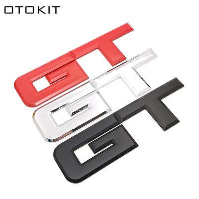 OTOKIT 3D Металлическая Наклейка-Эмблема Логотип Gt Наклейка на Автомобиль Модный Декор для Автомобиля Mustang Focus Mk 1 2 3 7 Mondeo Авто Стайлинг