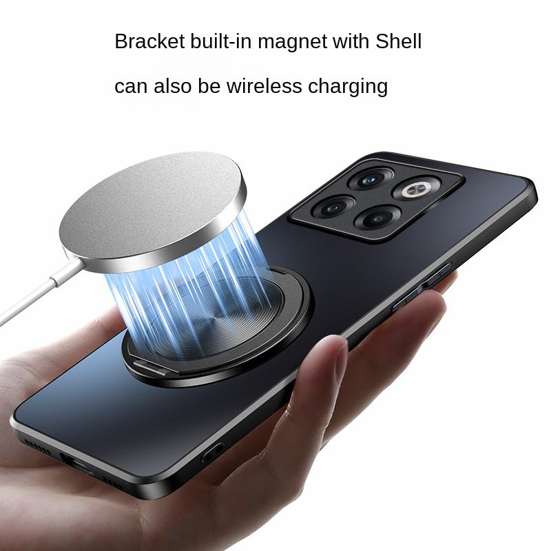 Для Xiaomi POCO F6 F5 Pro Чехол Жесткий Матовый С Кольцом Подставка Магнитный Защитный Чехол Для Xiaomi POCO F6Pro Чехол Для Телефона