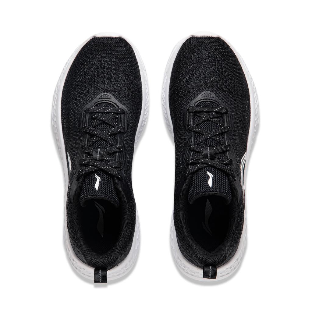 Кроссовки Li Ning Cloud Motion Soft Rebound Shock Absorbing Durable Breathable Low Top для бега, женские, черные ARSU024-2