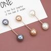 Clothes Brooch Classic Simple Graceful Fine Workmanship Fixed Clothes Simulation Pearl Pin for Dating