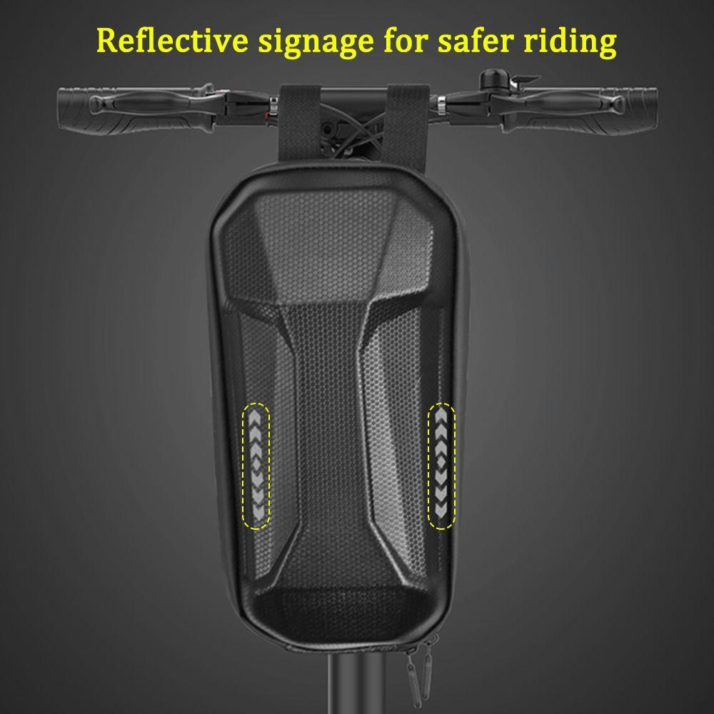 Waterproof Bicycle Bag EVA Storage Case Trendy Handlebar Hanging Bag