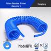 High-Pressure Retractable Air Hose with Quick Couplings