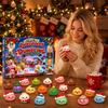 Fidget Christmas Dumpling Advent Calendar Soft 24-Day Countdown Calendar  for Kids&Adults