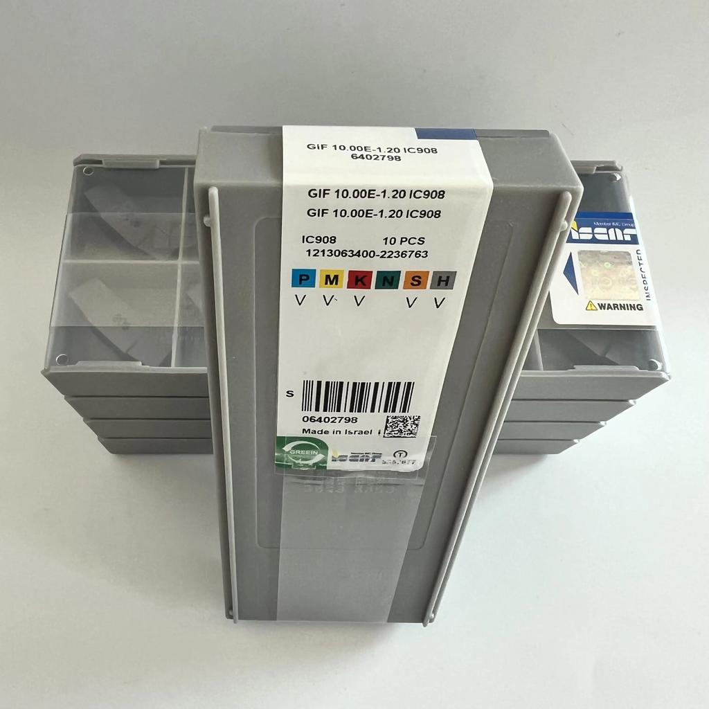 GIF10.00E-1.20IC908 / Твердосплавная пластина 10 шт.