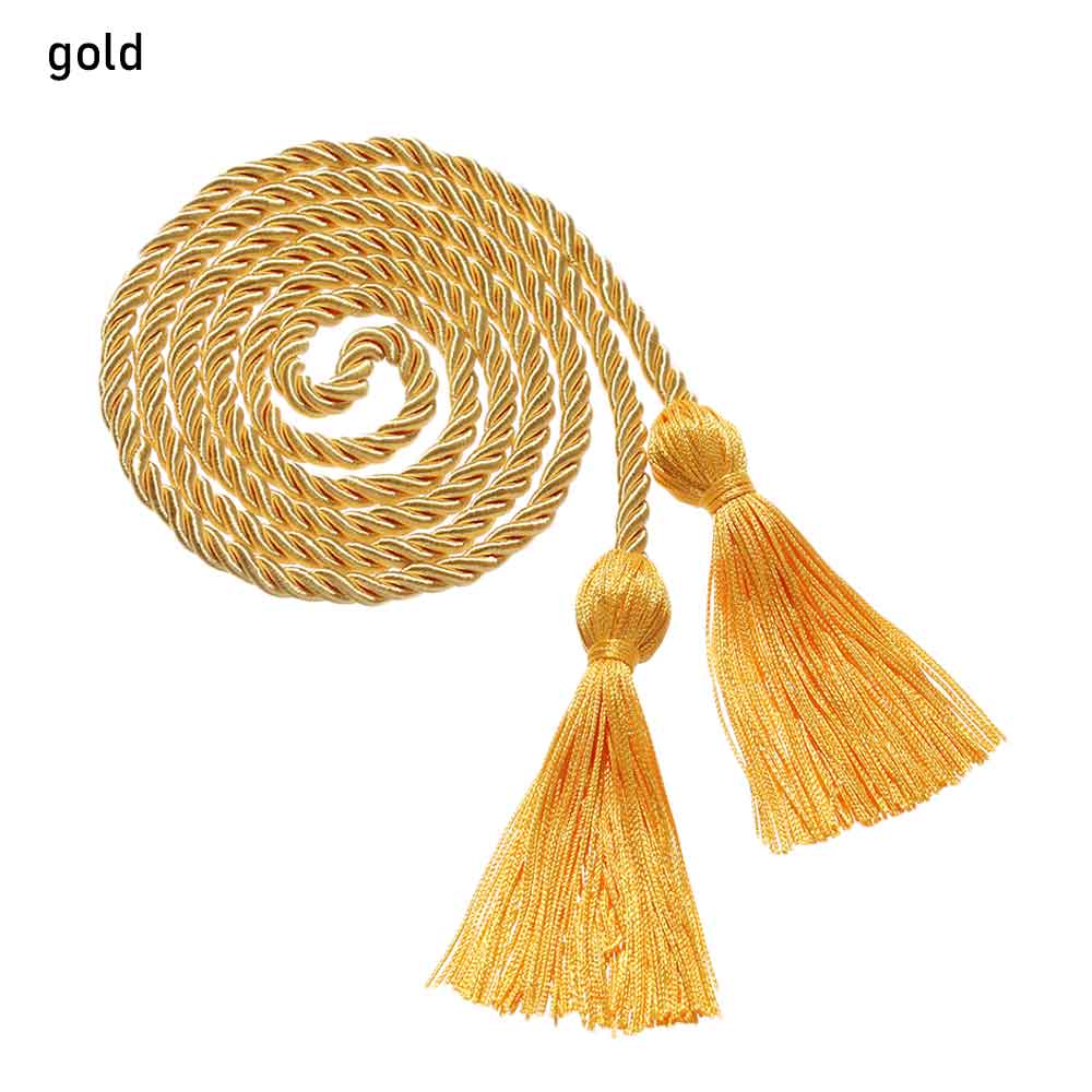Props Polyester Craft Braided Tassels Cord Graduation Honor Cords Bachelor Gown Yarn Honor Cord