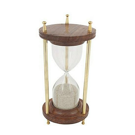 Декоративный деревянный песочный таймер, песочные часы, настольные часы, лучший подарок