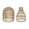 Ceiling Pendant Lamp Shade Made of Wicker for Lamp, Hanging Floor