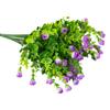 Artificial Plant Realistic Looking Easy To Care Charming Great Flowers Bouquet Outdoor Ornament for Office