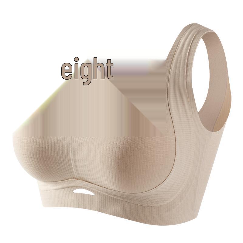 Фланелевый теплый беспроводной бюстгальтер жилетного типа: Бесшовный, Предотвращающий провисание, Идеально подходит для маленькой груди