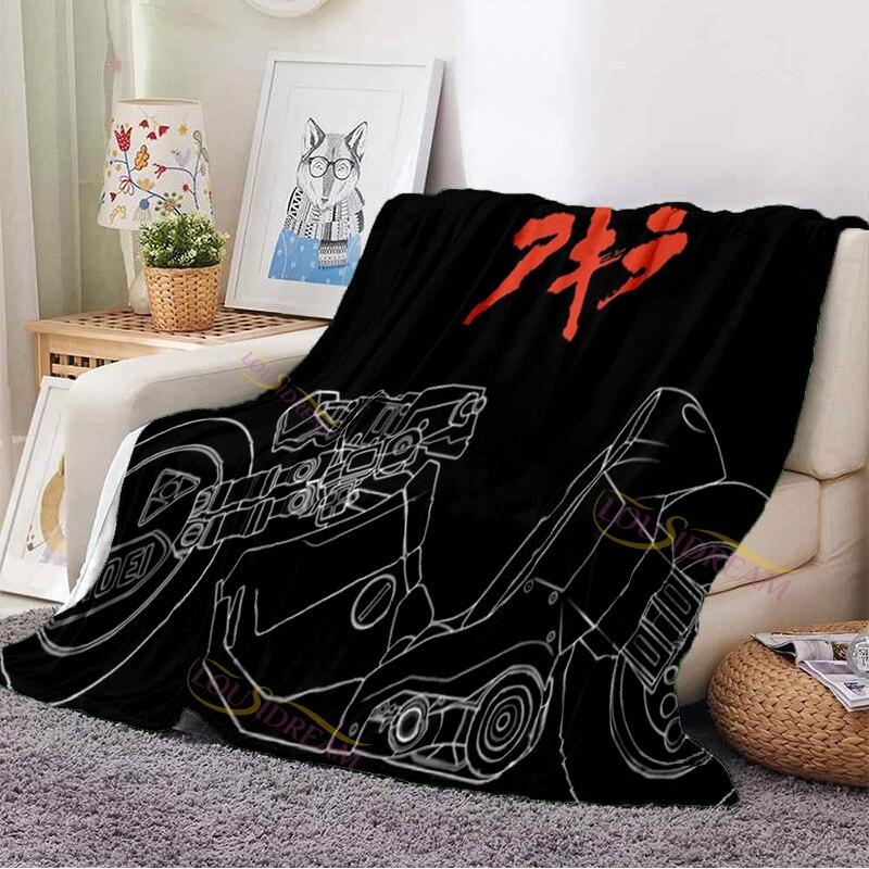 Одеяло Akira Movie Manga, ультрамягкое фланелевое одеяло, теплое флисовое одеяло, домашний декор для кровати, дивана, всесезонный декор в стиле ретро